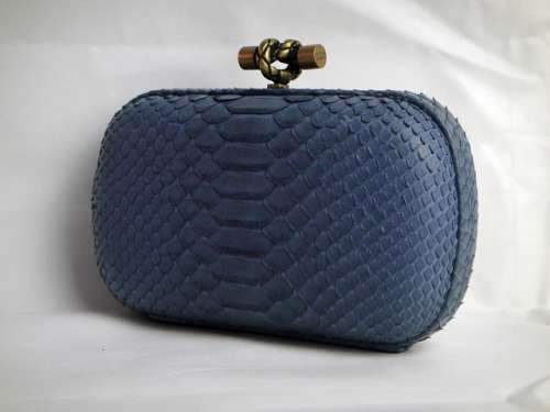 Bottega Veneta Clutches New Knot 8651 Dark Blue
